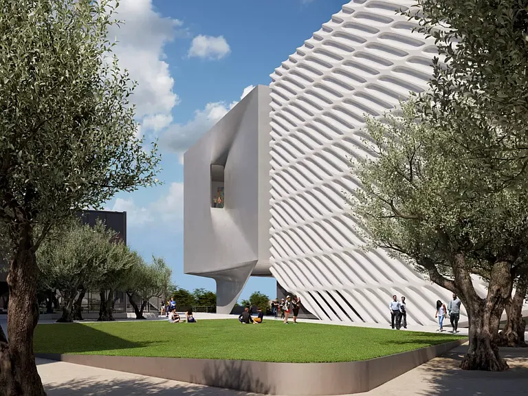 The Broad Museum - nearby