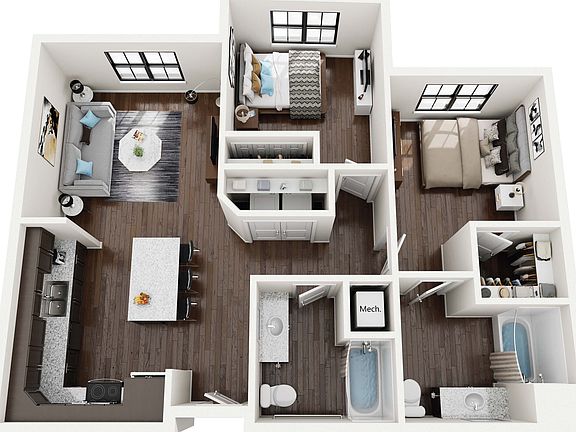 3rd image of 1191 W Price Blvd #201