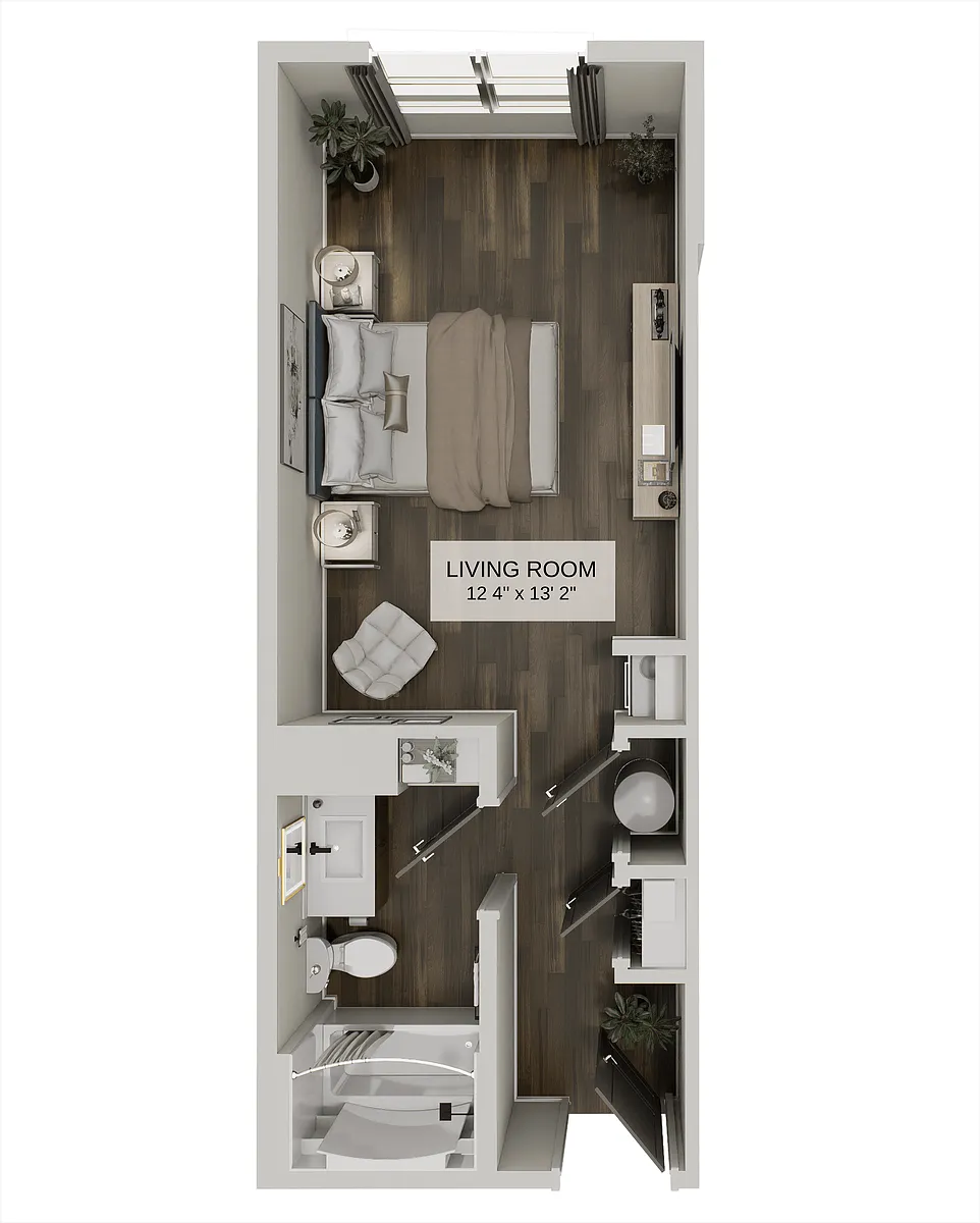 Floor plan The Fusion (S1A)