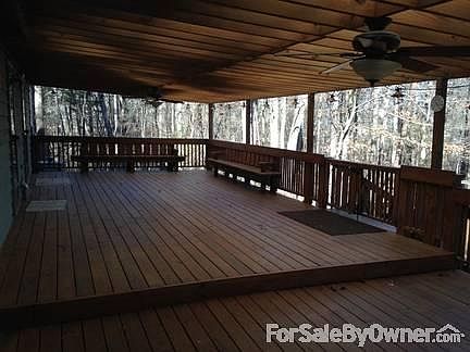Deck
						:
						Covered! Parties / cookouts / play area. Grill area for all year grilling