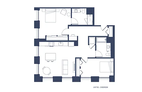 Floor plan B01