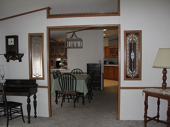 Living room into Dining room