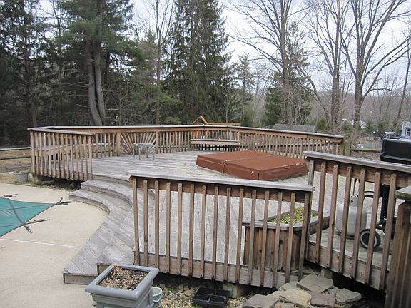 Deck and Hot Tub