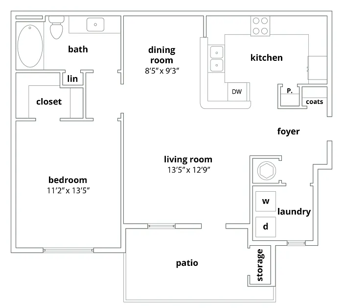 Floor plan A1