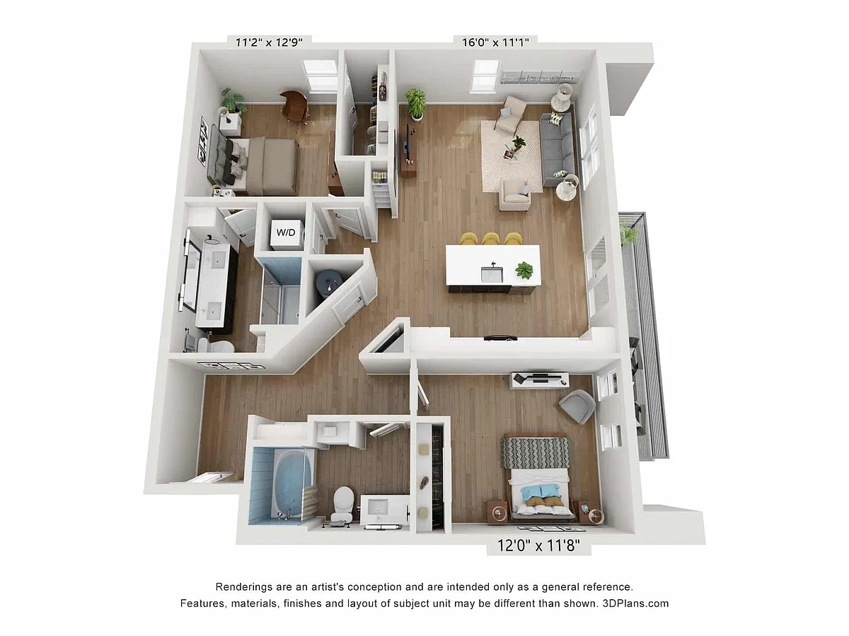 Floor plan B2
