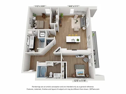 Floor plan B2 - Affordable