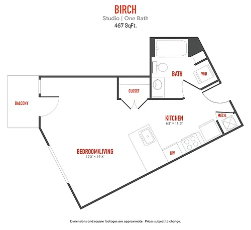 Floor plan Birch