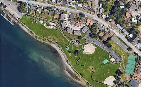 Lions Park (House in red circle)