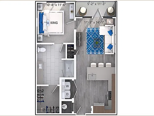 Floor plan A3c