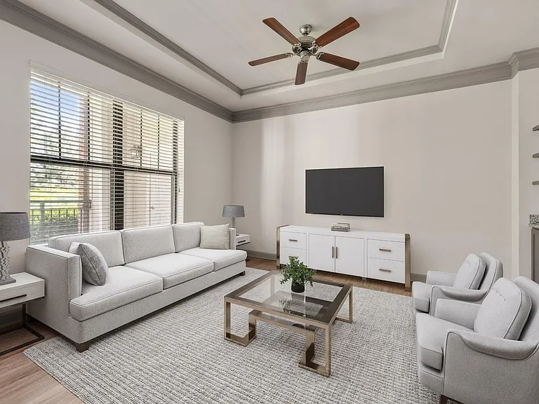 Aldridge at Town Village - Living Room