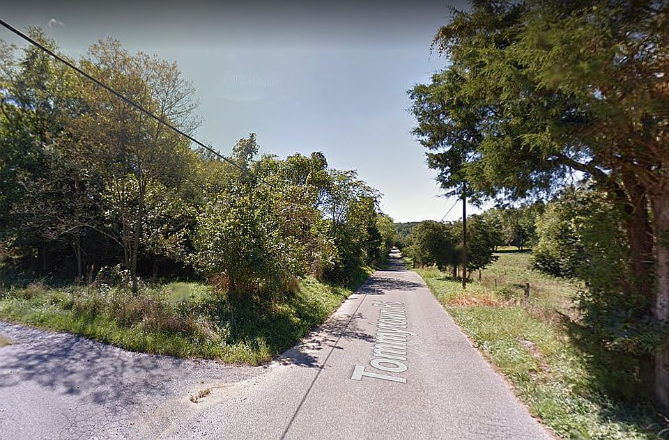 Northwest corner of property