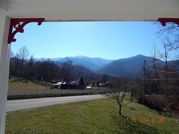 view from front porch