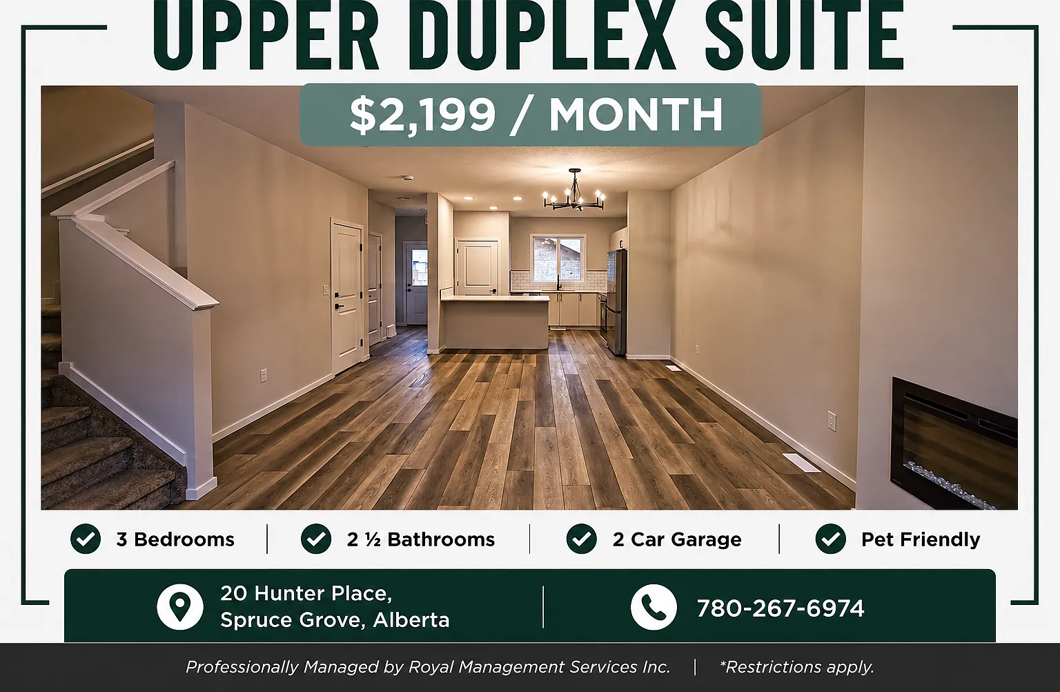 Hunter Place- Spruce Grove — Photo 1