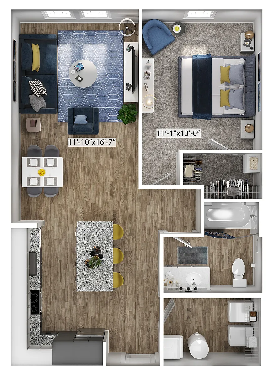 Floor plan Journey