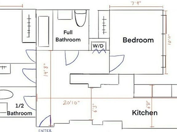 2nd image of 215 E 4th St APT 1A