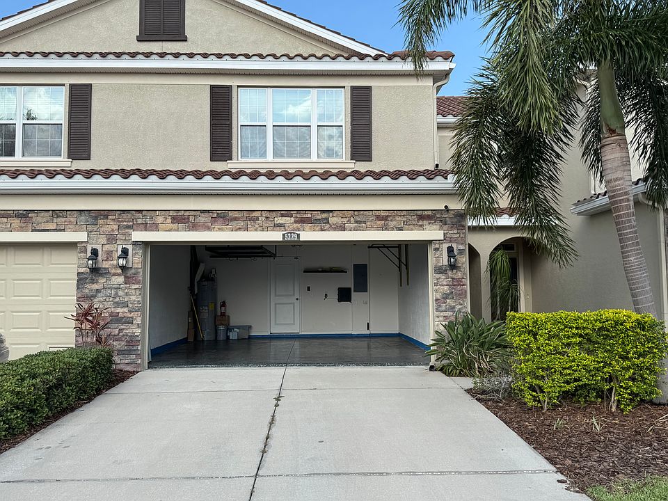 Garage (epoxied with overhead storage)