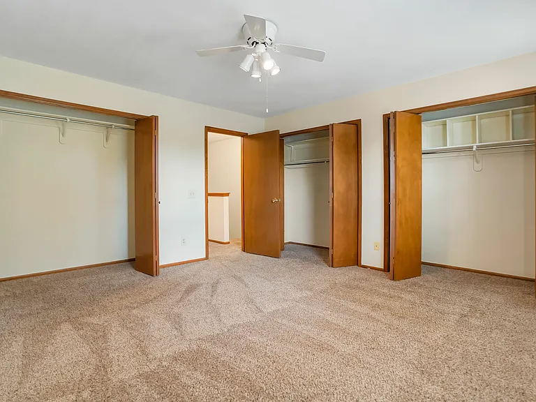 Large Bedroom with 3 Closets