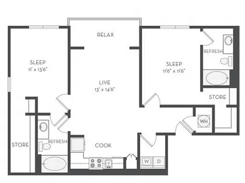 Floor plan The Alexander