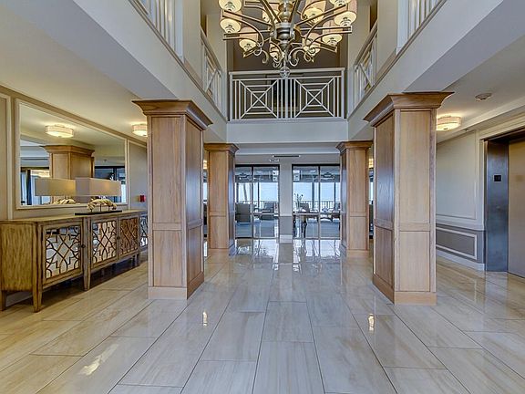 Main Lobby/Entrance with Direct View of the Gulf of Mexico