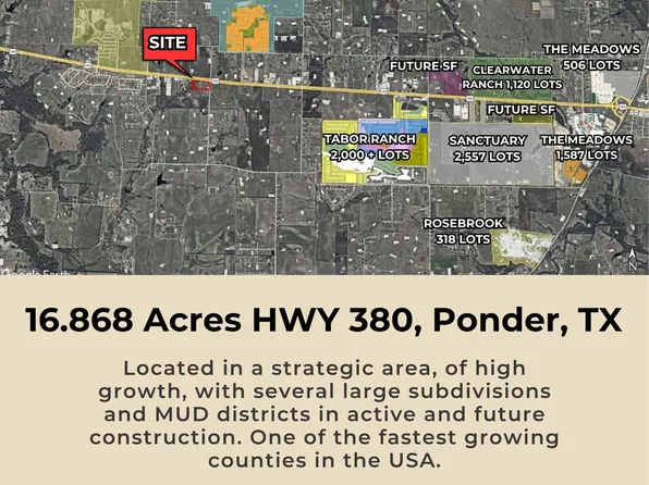 Highway 380, Ponder, TX 76259