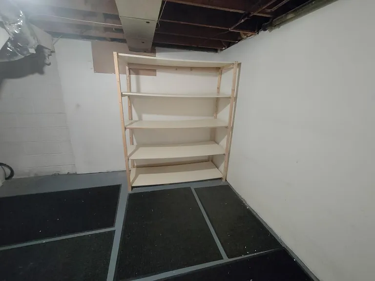 Lower Level Storage Area