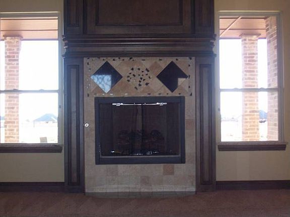 Fireplace in the Living A