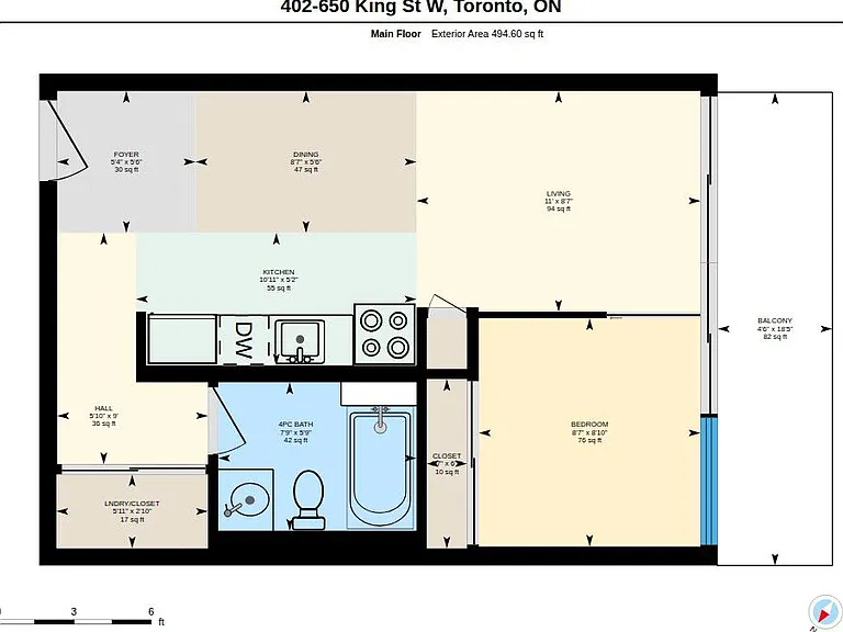 650 King St W #402 — Photo 2