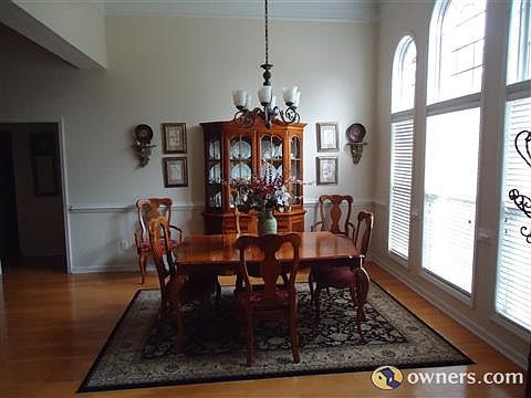 Dining Room with Large Windows