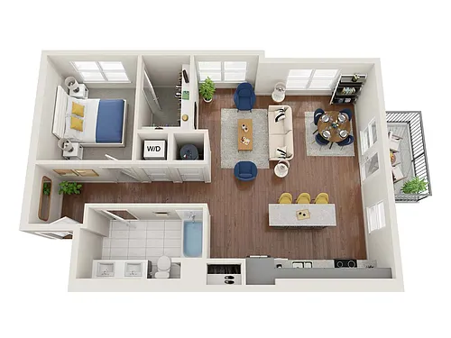 Floor plan Pentas