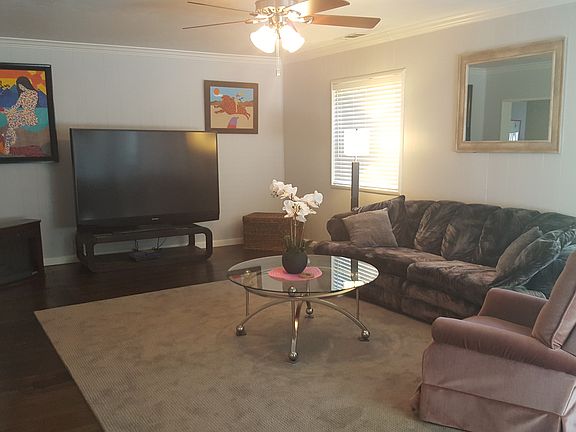 Staged example of living room.