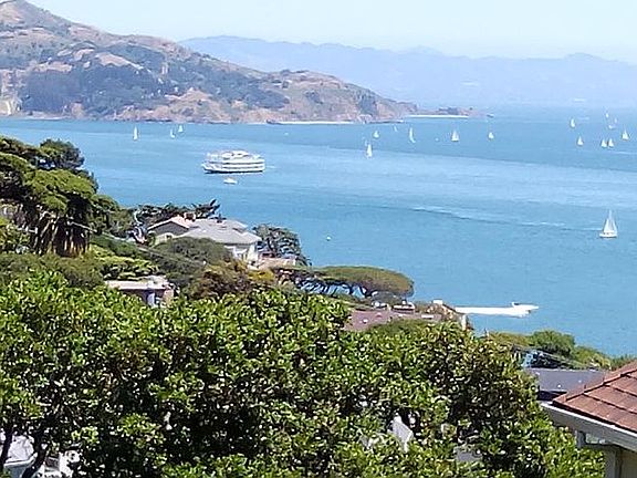 View of SF Bay & Angel Island