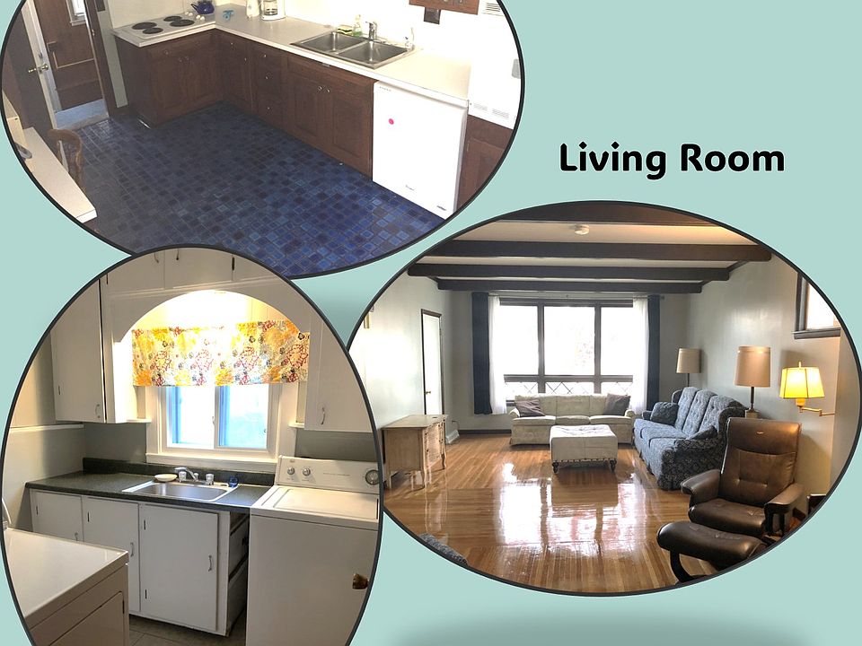 Living room, kitchen, laundry
