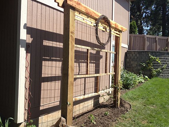 west side facing south