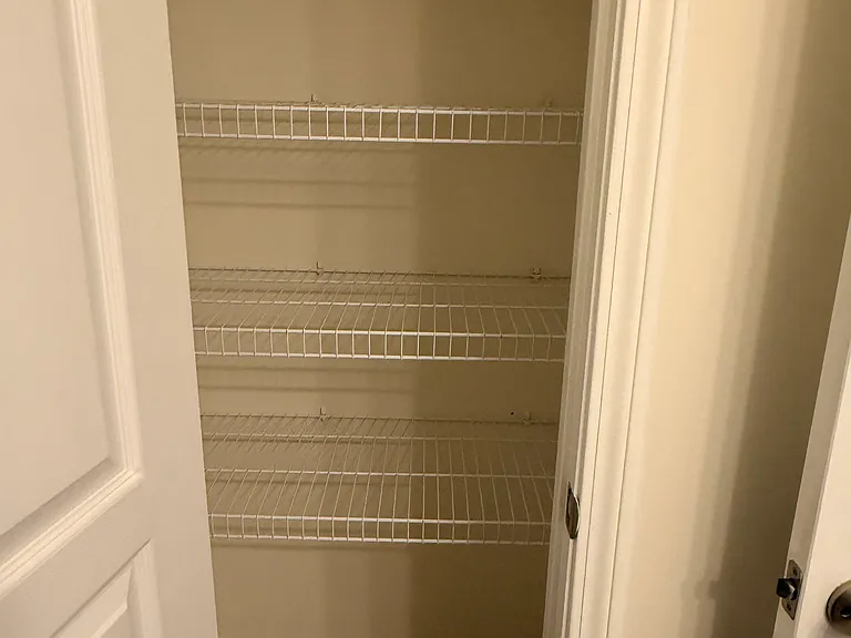 Linen Closet in Hall Bathroom