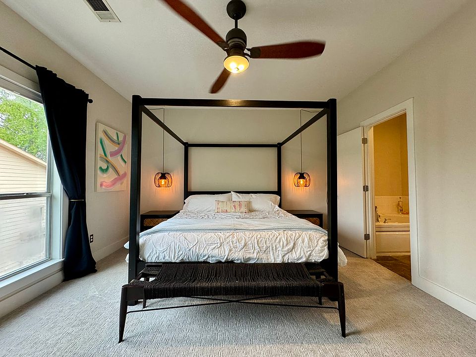 Expansive master suite