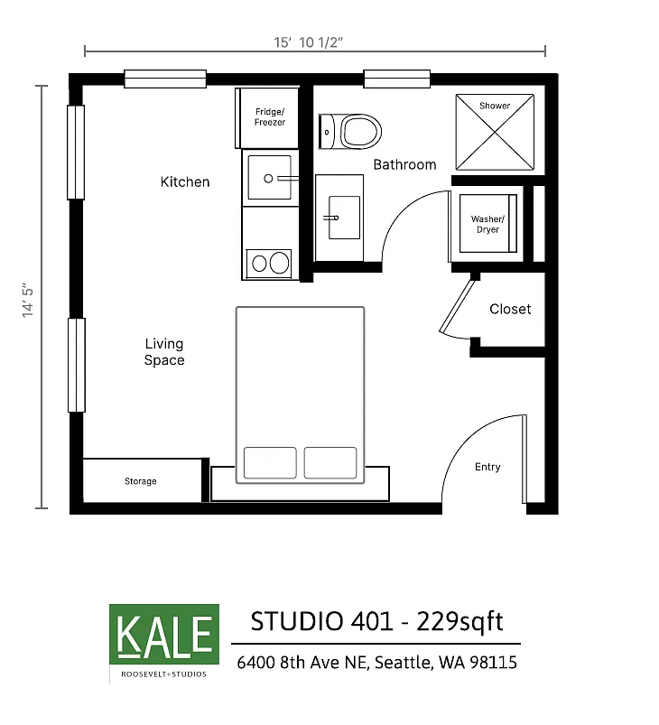 Floor plan 401 IZ
