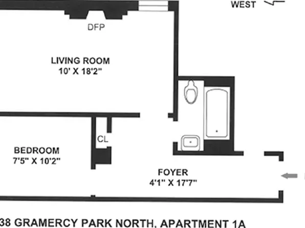 38 Gramercy Park N APT 1A, Manhattan, NY 10010