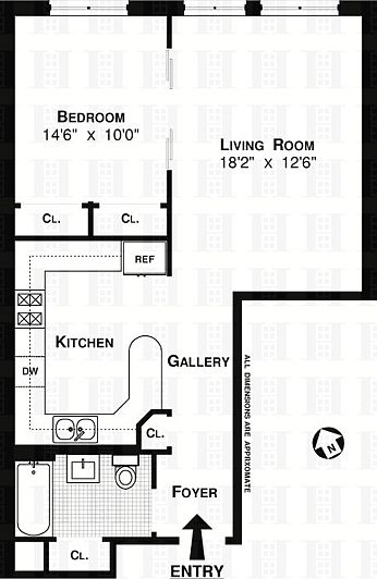 1st image of 296 E 2nd Street 2d #2D