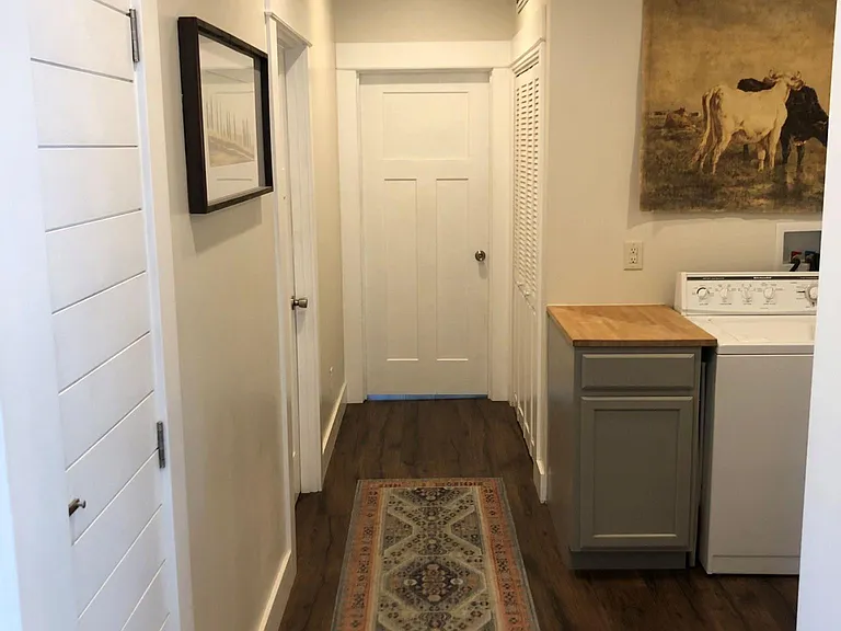 Downstairs hallway