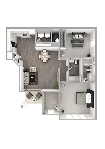 Floor plan Serafin Lower Renovated