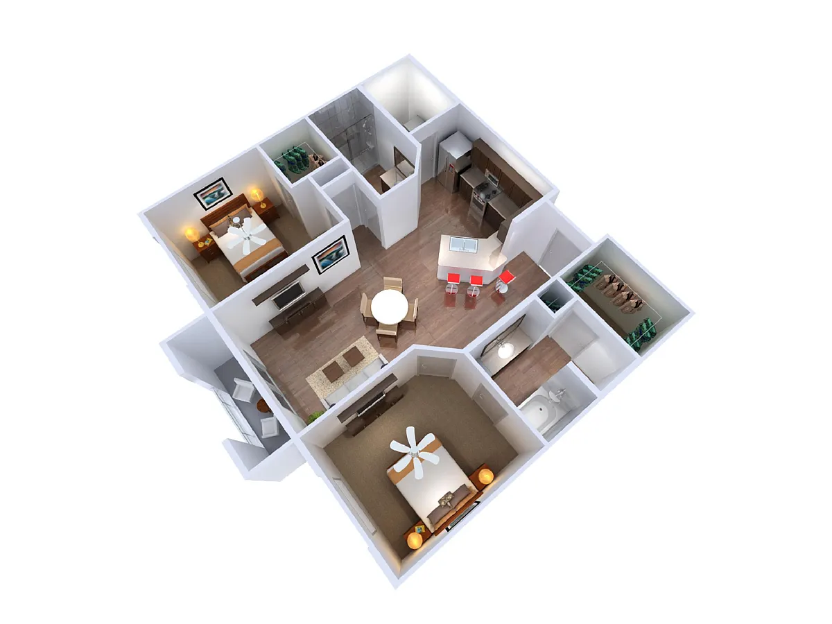 Floor plan 2A.b