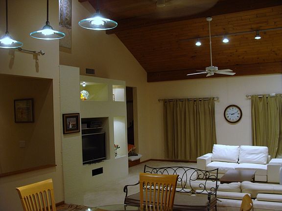 Cathedral Ceiling dining room  and Family Room