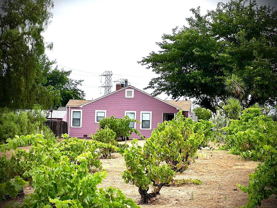 Surrounded by vineyards and friendly farm animals.