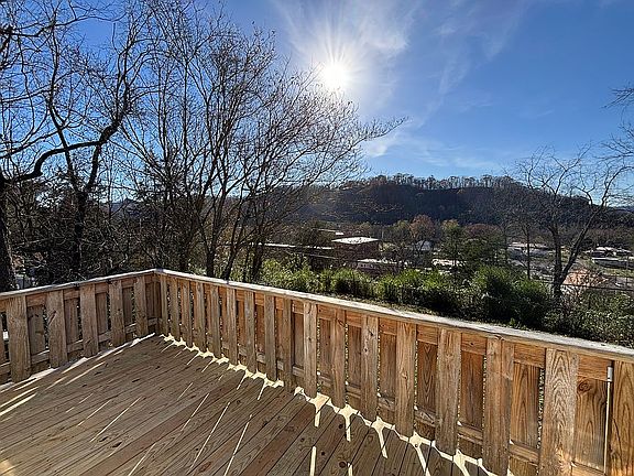New deck overlooks mullins 