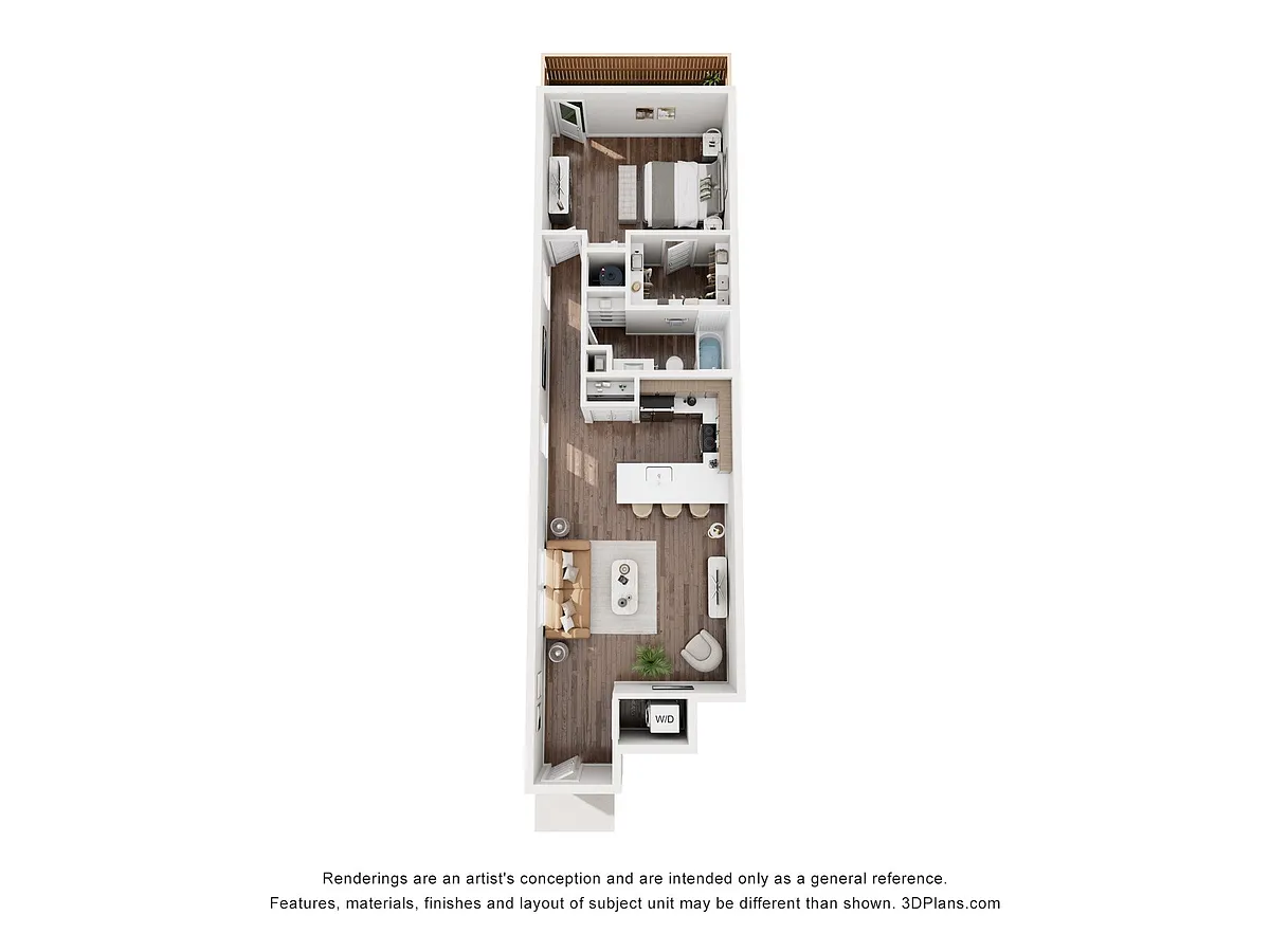 Floor plan Waterchase A