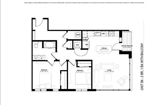 Floor plan B4