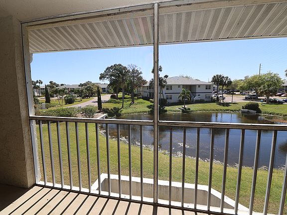 balcony with water view