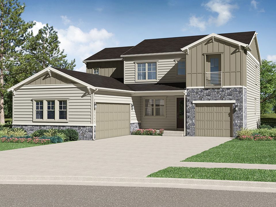 Harvest 6 Elevation A at Barefoot Lakes in Firestone, CO