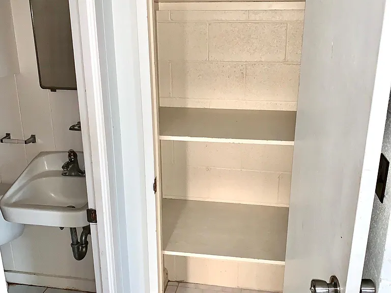 Enclosed shelving and storage