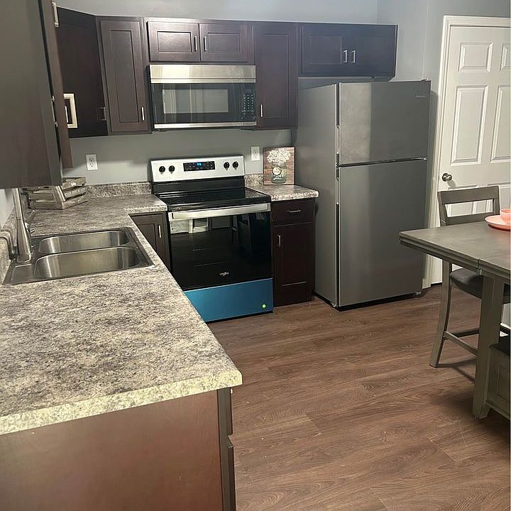Unit will include kitchen appliances but is not furnished